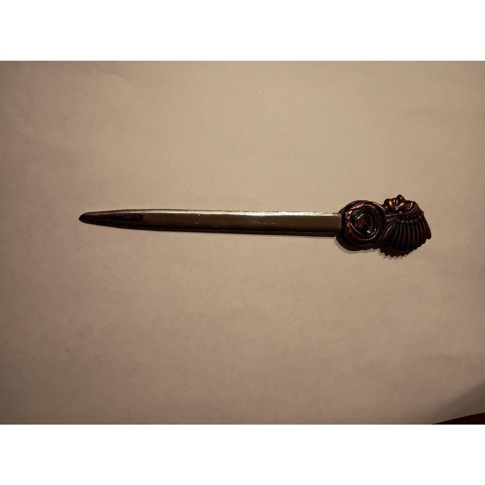 Vintage New Nashville Tennessee State Guitar Souvenir Letter Opener